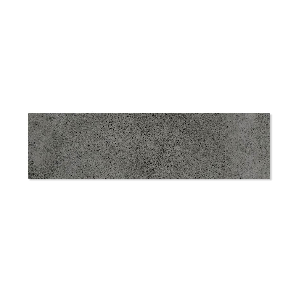 Gulvflis Orion Mørk Grå Matt 33x8 cm